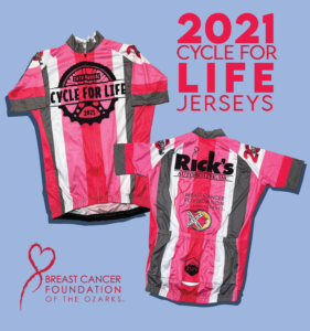 Cycle for Life Jerseys 2021
